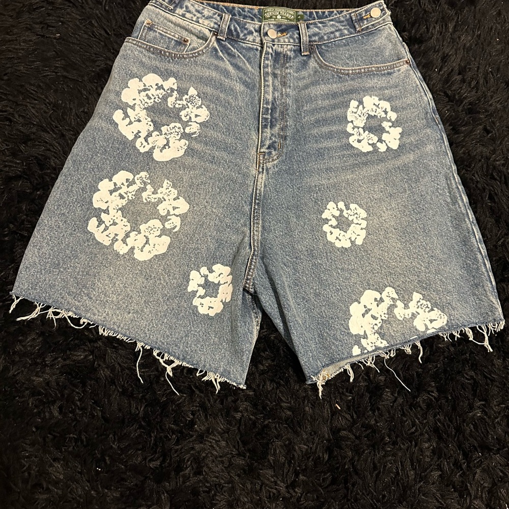 Denim Tears x Levi's The Cotton Wreath Jean Short